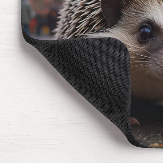 Egel op Times Square Muismat (Hoek)