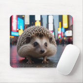 Egel op Times Square Muismat (Met muis)