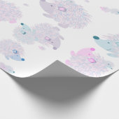 Egel-opvulpapier Cadeaupapier (Hoek)