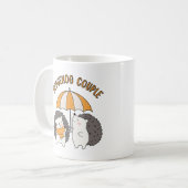 Egel paar  koffiemok (Voorkant links)