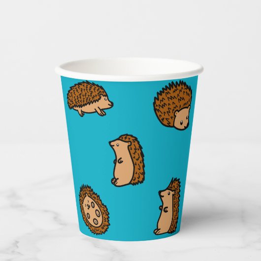 Egel Papieren Bekers (Voorkant)
