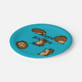 Egel Papieren Bordje (Gekanteld)