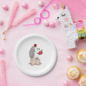 Egel Papieren Bordje (Feest)