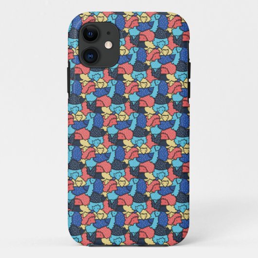 Egel Patroon Case-Mate iPhone Case (Achterkant)