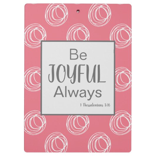 Egel patroon gepersonaliseerd klembord (Achterkant)