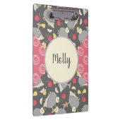 Egel patroon gepersonaliseerd klembord (Rechts)