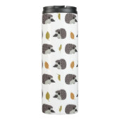 Egel Pattern aangepaste monogram tumbler Thermosbeker (Achterkant)
