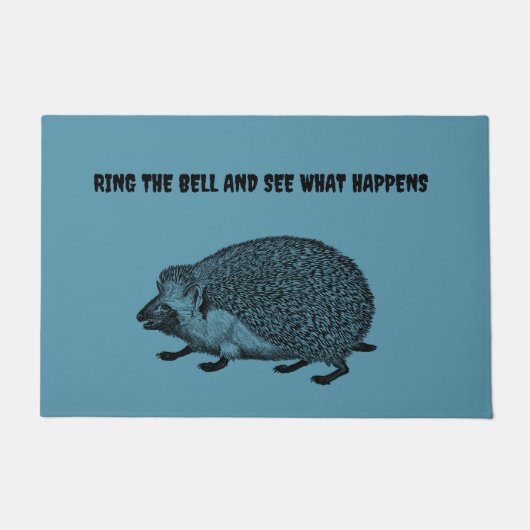 Egel Porcupine Deurklep Deurmat (Voorkant)