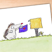 EGEL POST van Nicole Janes Briefkaart