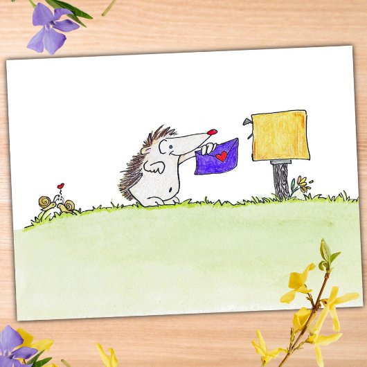 EGEL POST van Nicole Janes Briefkaart
