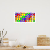 Egel Rainbow Poster (Keuken)