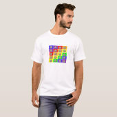 Egel Rainbow T-shirt (Voorkant volledig)