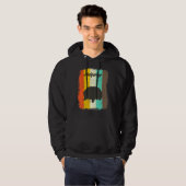 Egel Retro 70s Cute Animal Hoodie (Voorkant volledig)