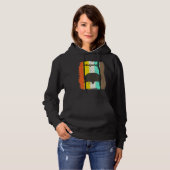 Egel Retro 70s Dier Hoodie (Voorkant volledig)