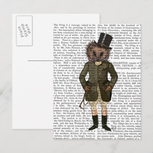 Egel Rider Full Briefkaart (Voorkant / Achterkant)