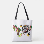 Egel rollende herfst tote bag (Achterkant)