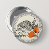 Egel Ronde Button 7,6 Cm (Voorkant /achterkant)