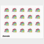Egel Ronde Sticker (Vel)