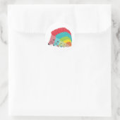 Egel Ronde Sticker (Tas)