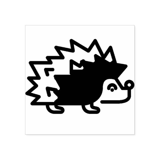 egel rubberstempel (Afrduk)