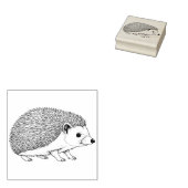 Egel Rubberstempel (Gestempeld)