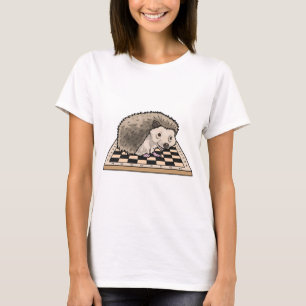 Egel Schaakbord Bordspel T-shirt