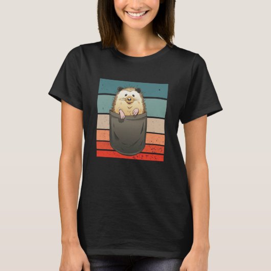 Egel schattig t-shirt (Voorkant)