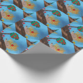 Egel schilderen cadeaupapier (Hoek)