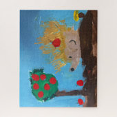Egel schilderen legpuzzel (Verticaal)