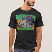 Egel schilderen t-shirt (Voorkant)