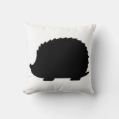 Egel Silhouette Kussen (Voorkant)