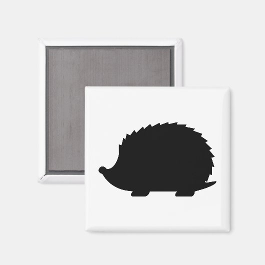 Egel Silhouette Magneet (Voorkant / Achterkant)