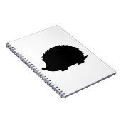 Egel Silhouette Notitieboek (Rechterzijde)