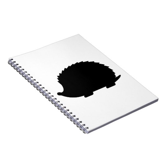 Egel Silhouette Notitieboek (Rechterzijde)
