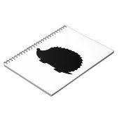 Egel Silhouette Notitieboek (Linkerzijde)