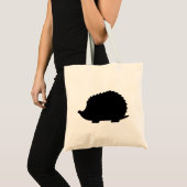 Egel Silhouette Tote Bag (Voorkant (product))