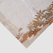 Egel Slak Forest paddenstoel Waterverf Tissuepapier (Detail)