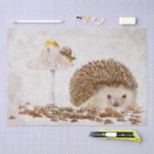 Egel Slak Forest paddenstoel Waterverf Tissuepapier (Craft)