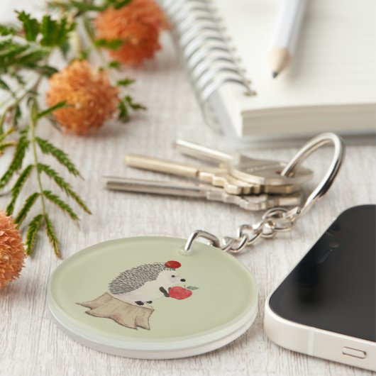 Egel Sleutelhanger (Voorkant Rechts)