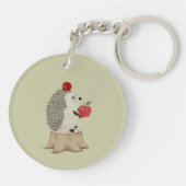 Egel Sleutelhanger (Achterkant)