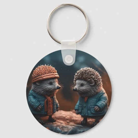 Egel Sleutelhanger (Voorkant)