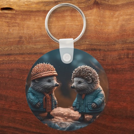 Egel Sleutelhanger (Voorkant)