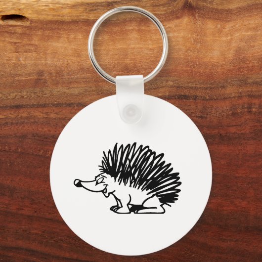 egel sleutelhanger (Voorkant)