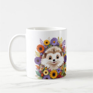 Egel speelse Schattige leuke dier kleurrijke cool Koffiemok