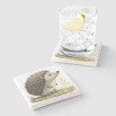 Egel Stenen Onderzetter (Zijkant)