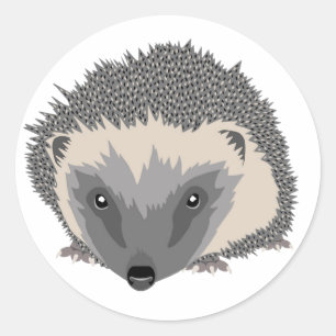 Egel-Sticker Ronde Sticker