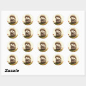 Egel-Stickers Ronde Sticker (Vel)