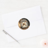 Egel-Stickers Ronde Sticker (Envelop)