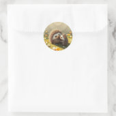 Egel-Stickers Ronde Sticker (Tas)