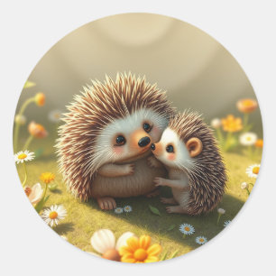 Egel-Stickers Ronde Sticker
